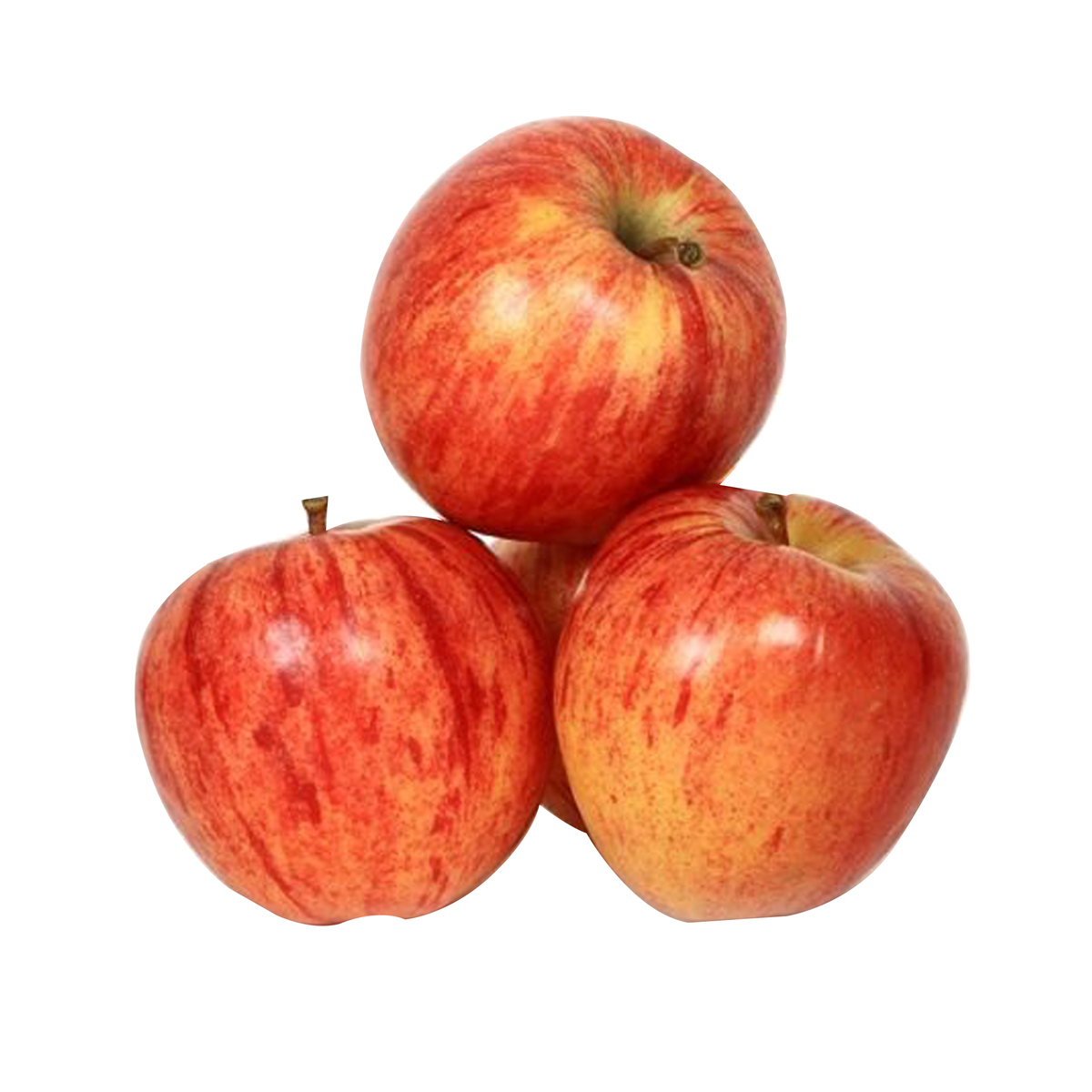 Яблоки с красными полосками